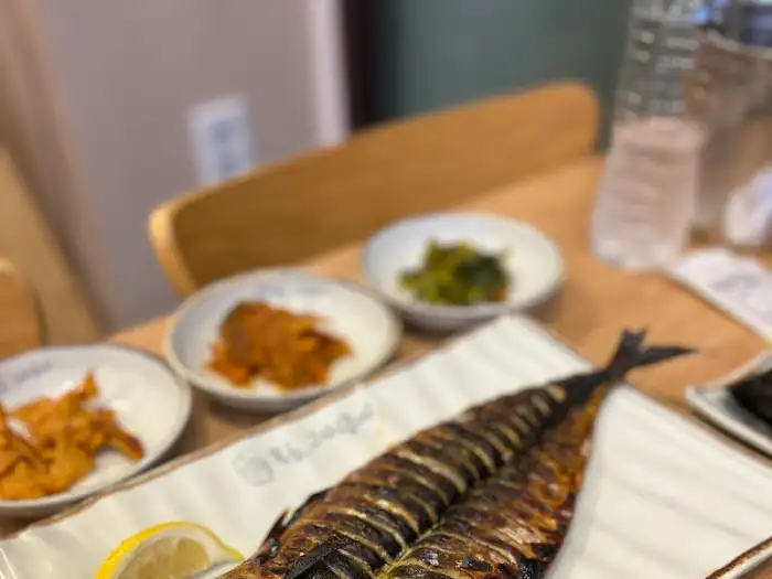 잘 구워진 고등어 구이