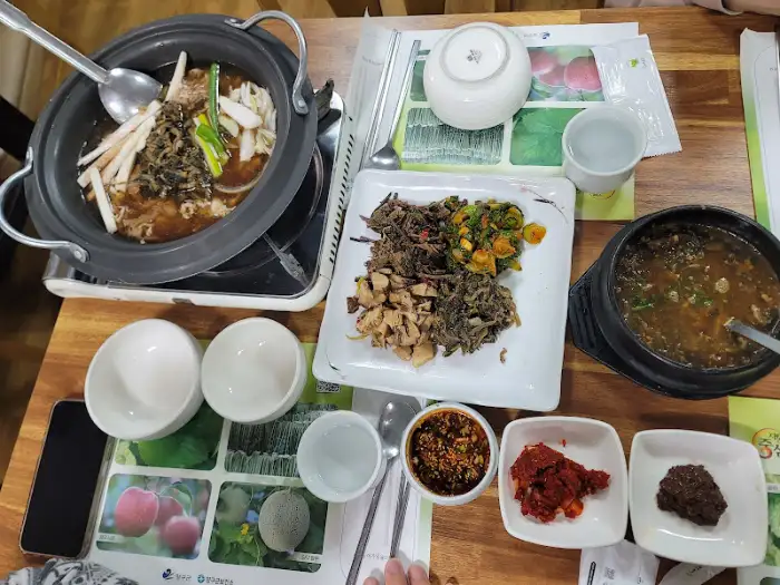 테이블 전체 상차림