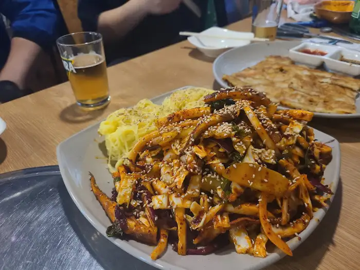 오징어볶음 근접샷