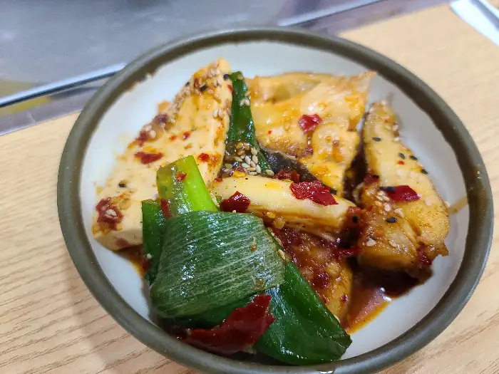 맛있어 보이는 쭈꾸미 요리