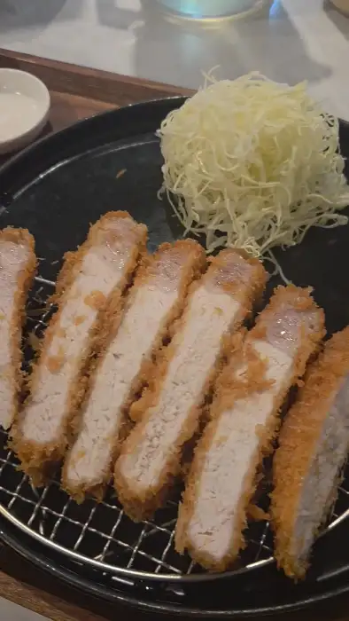 돈까스 단면