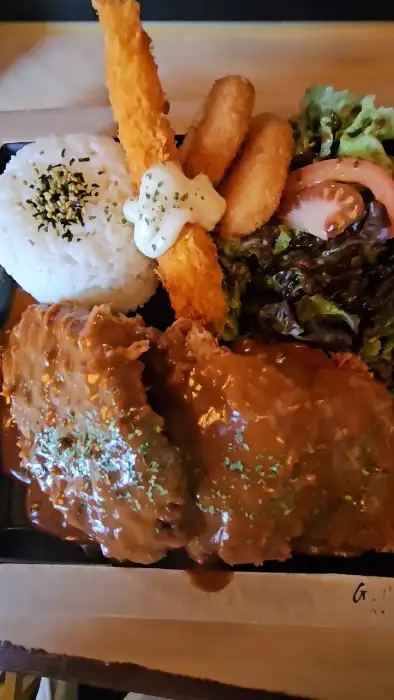 긴자료코 돈까스 플레이트