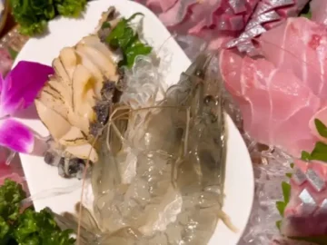 간절곶 신당점 모듬 사시미 구성