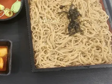 나베야돈까스 부산본점 냉모밀 정식 모습