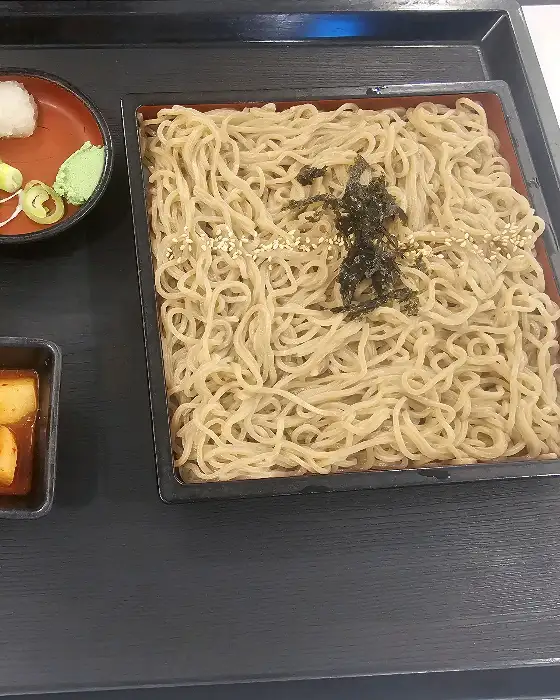 나베야돈까스 부산본점 냉모밀 정식 모습