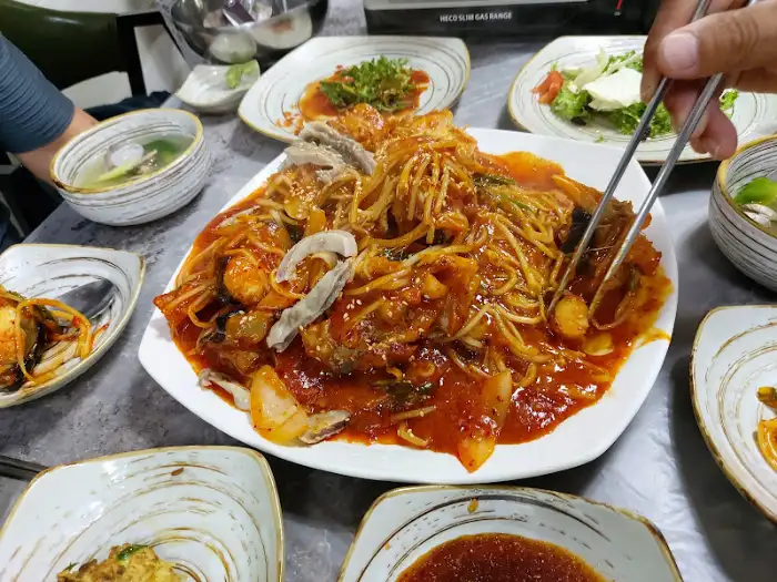 아구복의 푸짐한 아구찜 한 상