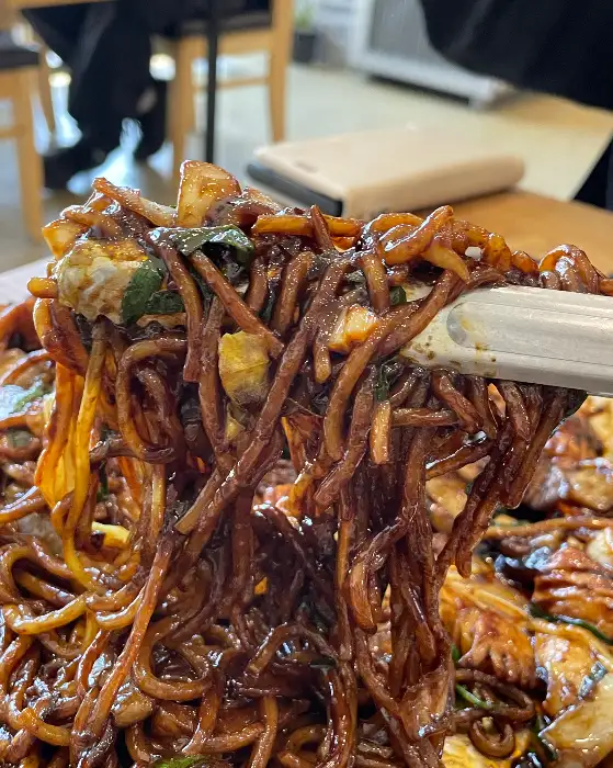 대천정통중화요리의 풍성한 짜장면