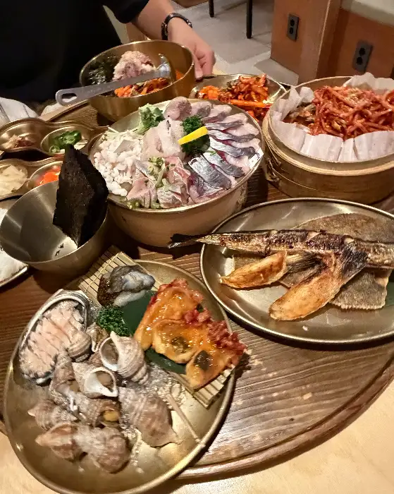 해산물 모듬