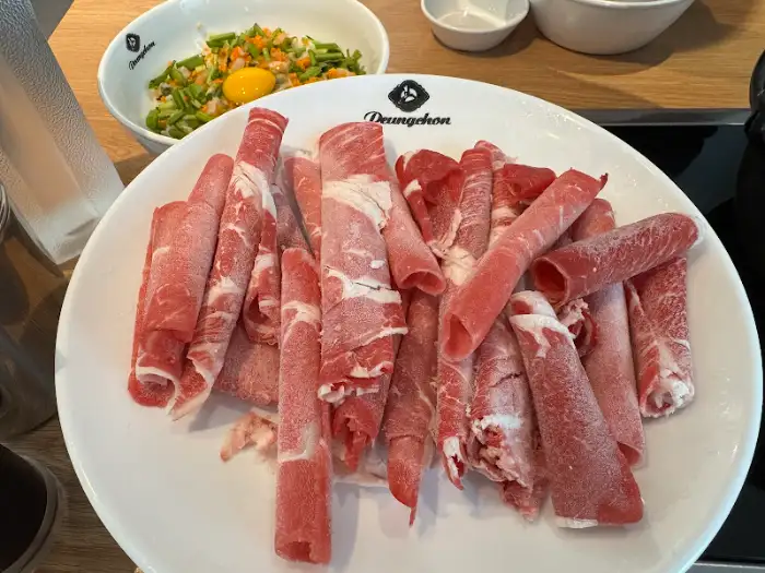 등촌샤브칼국수 기장일광점 신선한 샤브샤브용 소고기