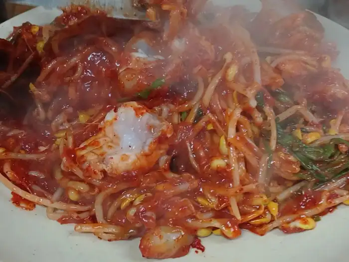 푸짐한 아구찜 한 접시