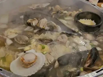 택이네 조개전골 의왕 포일점의 푸짐한 조개전골