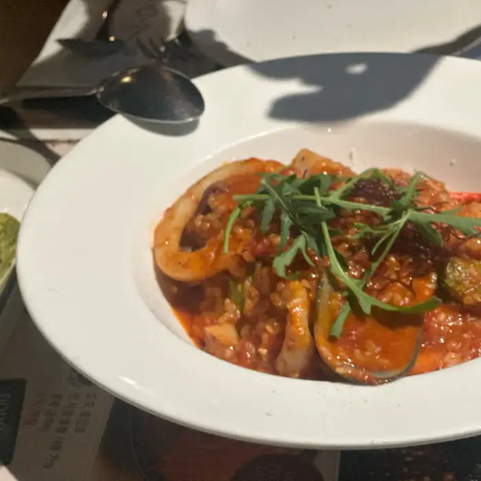 토마토 해산물 리조또