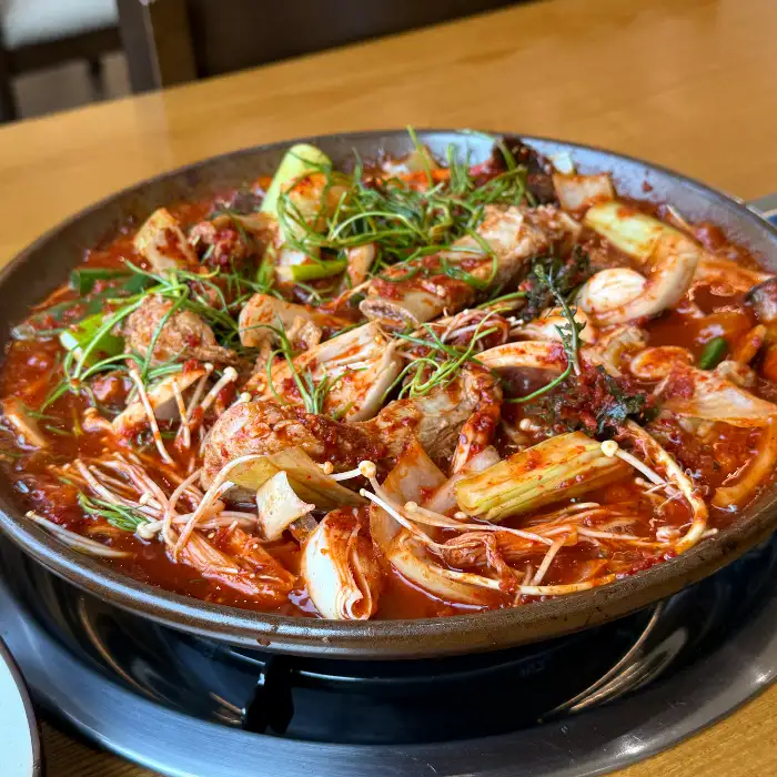황할머니갈비집 매콤갈비찜 클로즈업