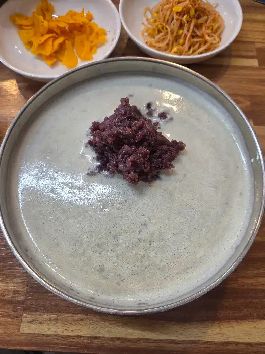 팥 콩물국수