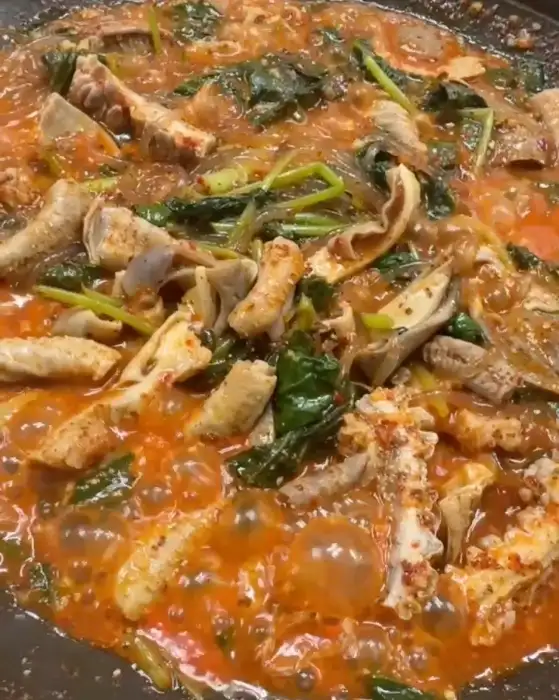 곱창볶음 클로즈업