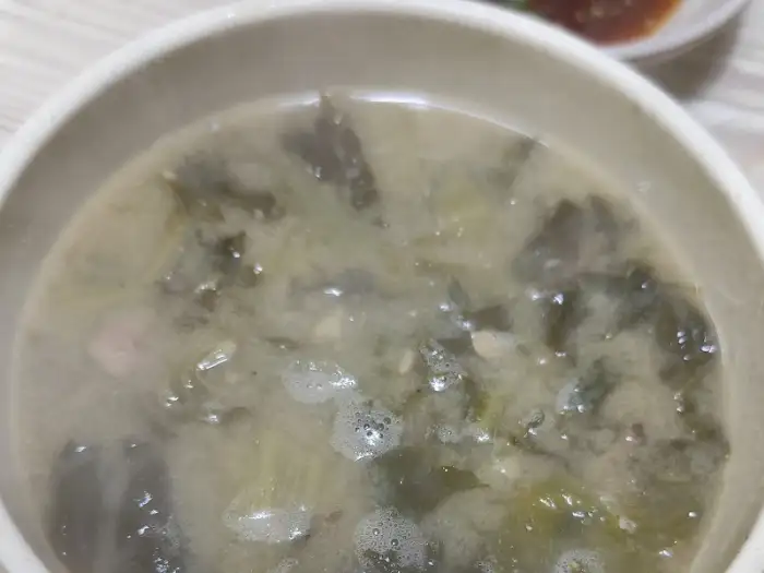 명자식당 구수한 시락국