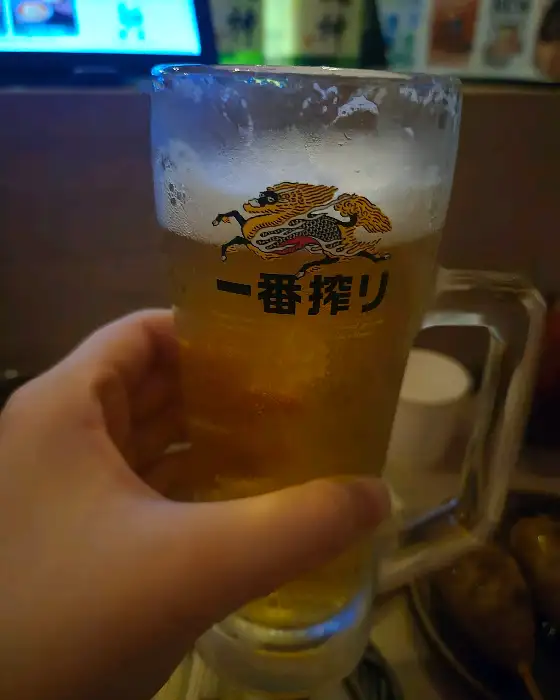 앙요 전포본점의 시원한 생맥주