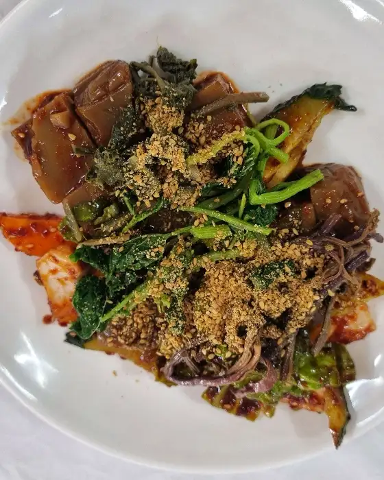 정든식당 도토리묵 무침