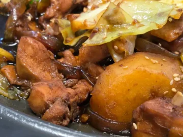 풍년칼국수의 푸짐한 찜닭 비주얼