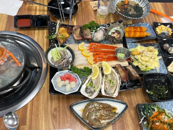 다양한 해산물 플래터