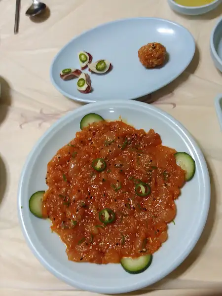 매콤한 무침 요리