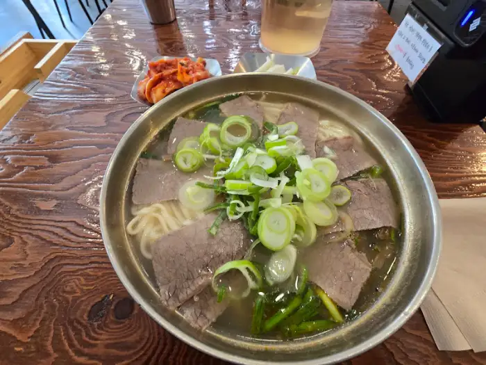 칼스토랑 본점의 차돌 짬뽕 칼국수