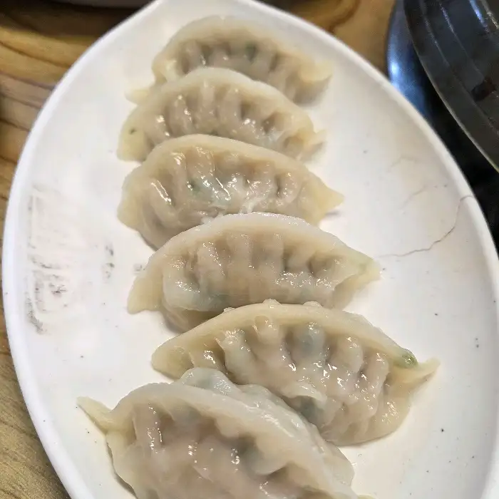 풍년칼국수의 쫄깃한 만두