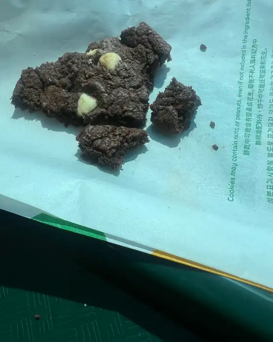 써브웨이 영천점의 달콤한 초코칩 쿠키