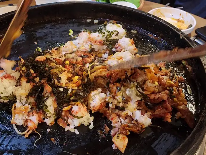 명가춘천닭갈비 볶음밥 비주얼
