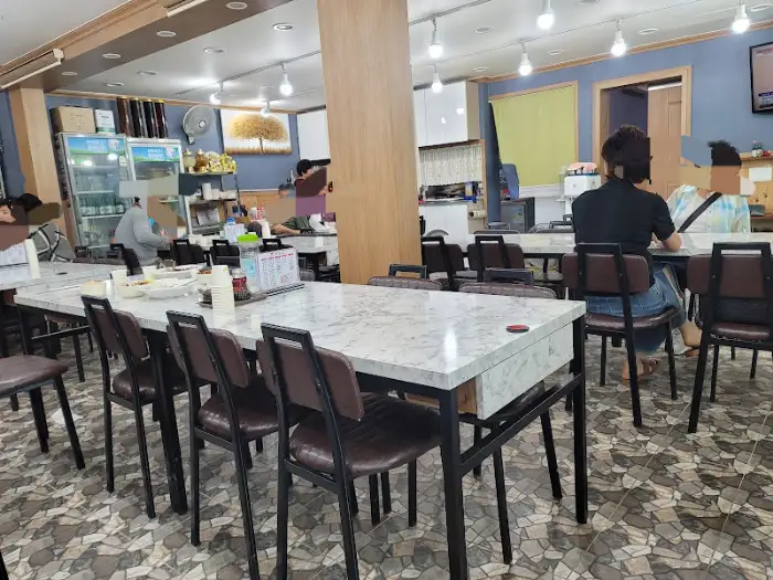 성주 자금성 식당 내부 모습