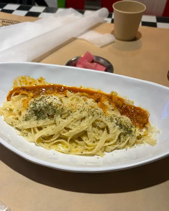 쇼미더크랩 청라 본점의 파스타 사이드 메뉴
